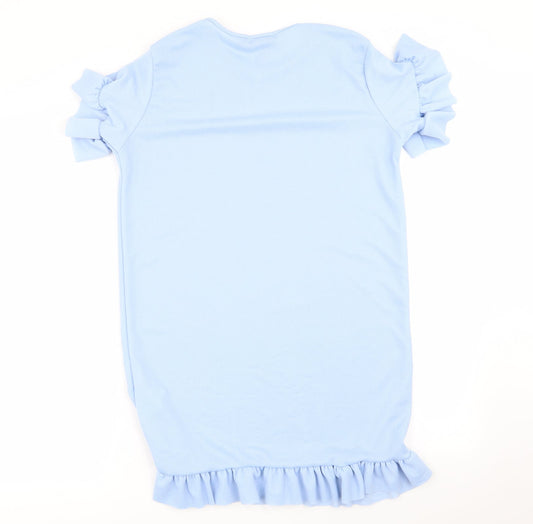 I SAW IT FIRST Womens Blue A-Line Size 8