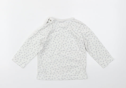 George Girls Multicoloured Basic T-Shirt Size 9-12 Months