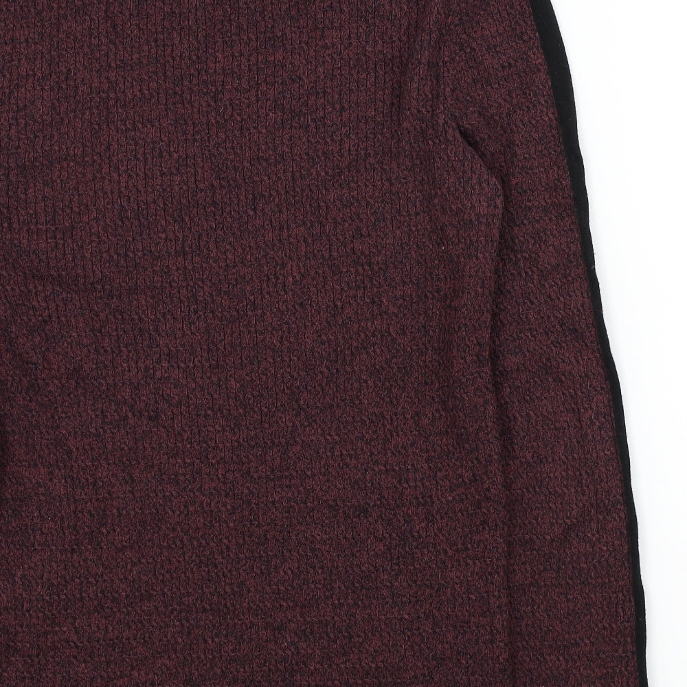 River Island Mens Purple Pullover Jumper Size M