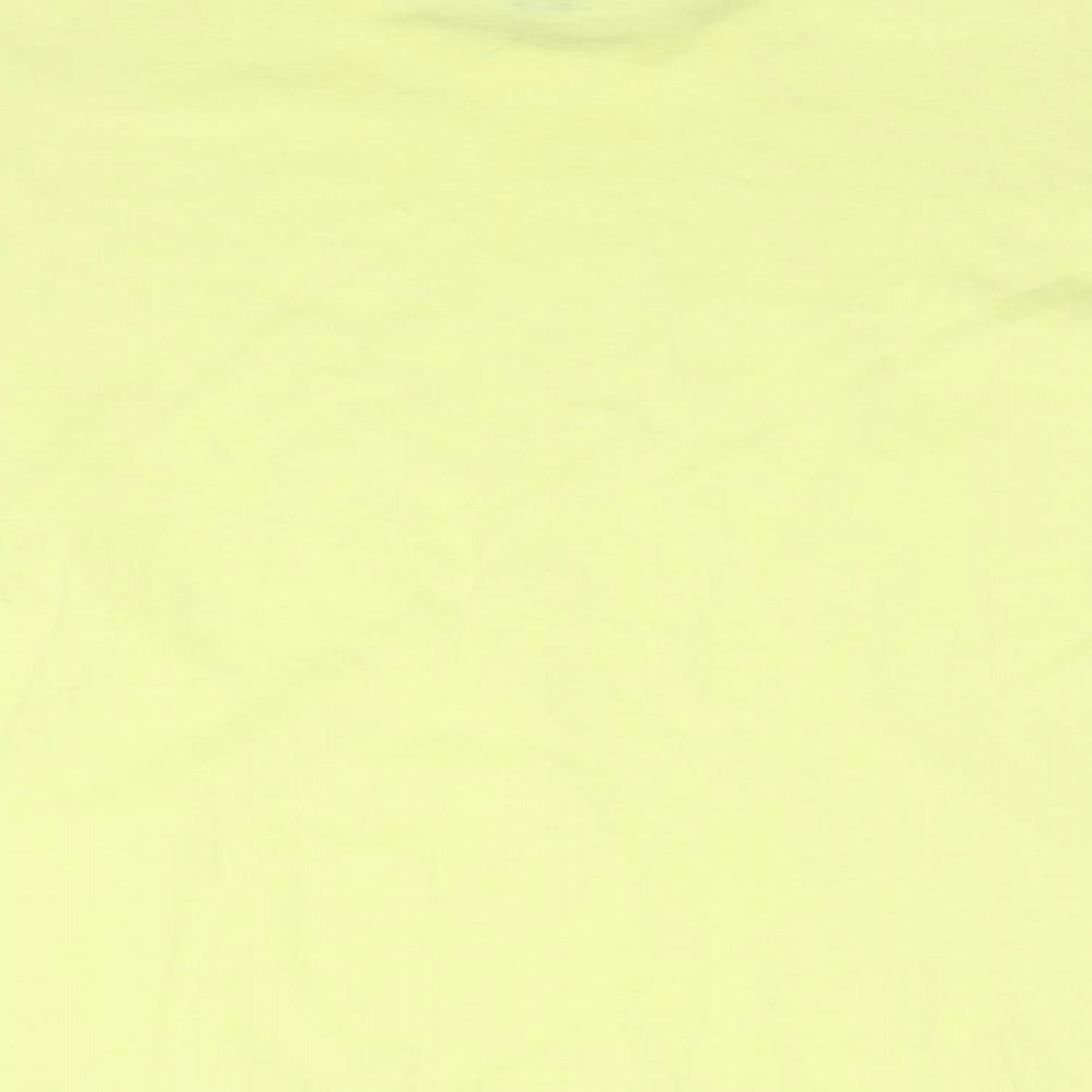 Atmosphere Womens Yellow Basic T-Shirt Size 16