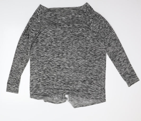 Womens UK Size 12 innocence Grey Cardigan Jumper