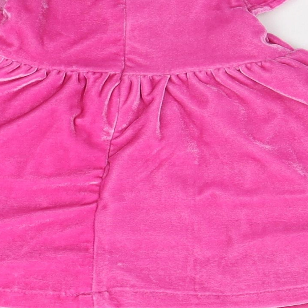 Coolclub Girls Pink Fit & Flare Size 6-9 Months