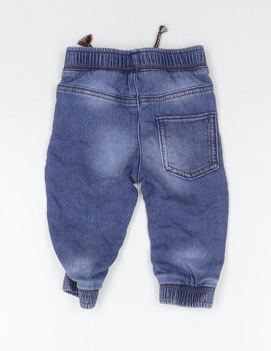 Nutmeg Baby Blue Jogger Jeans Size 6-9 Months