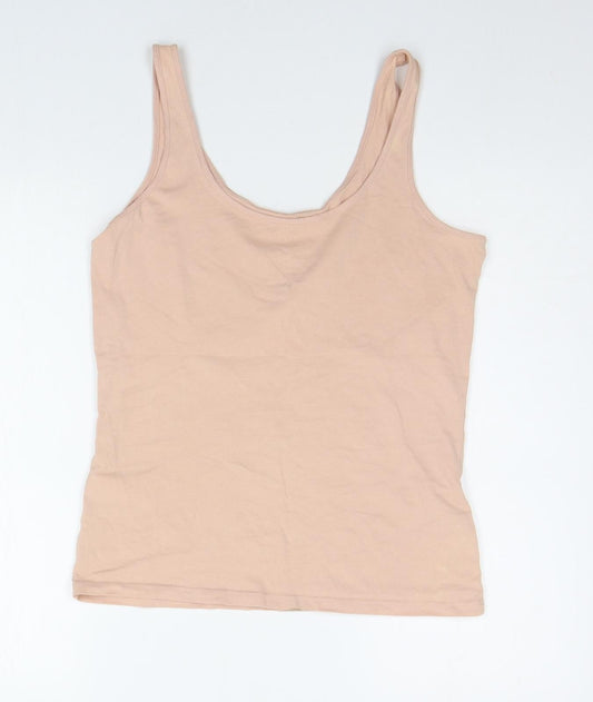Primark Womens Pink Basic Tank Size S