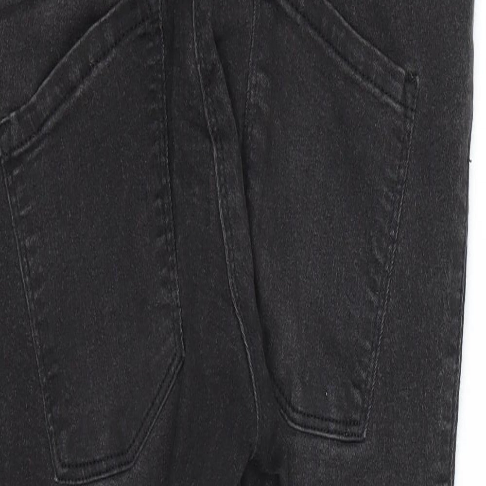 NEXT Womens Black Denim Skinny Jeans Size 8 L24 in
