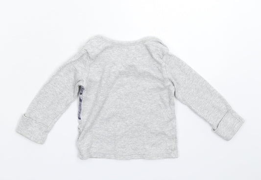 George Baby Grey Basic T-Shirt Size 3-6 Months - Disney