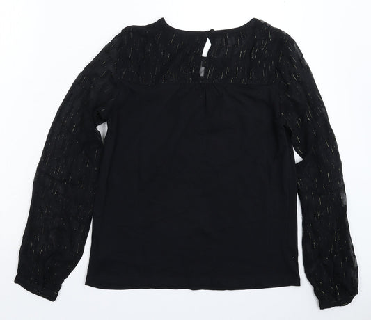 Womens UK Size 6 NEXT Black Pullover Jumper