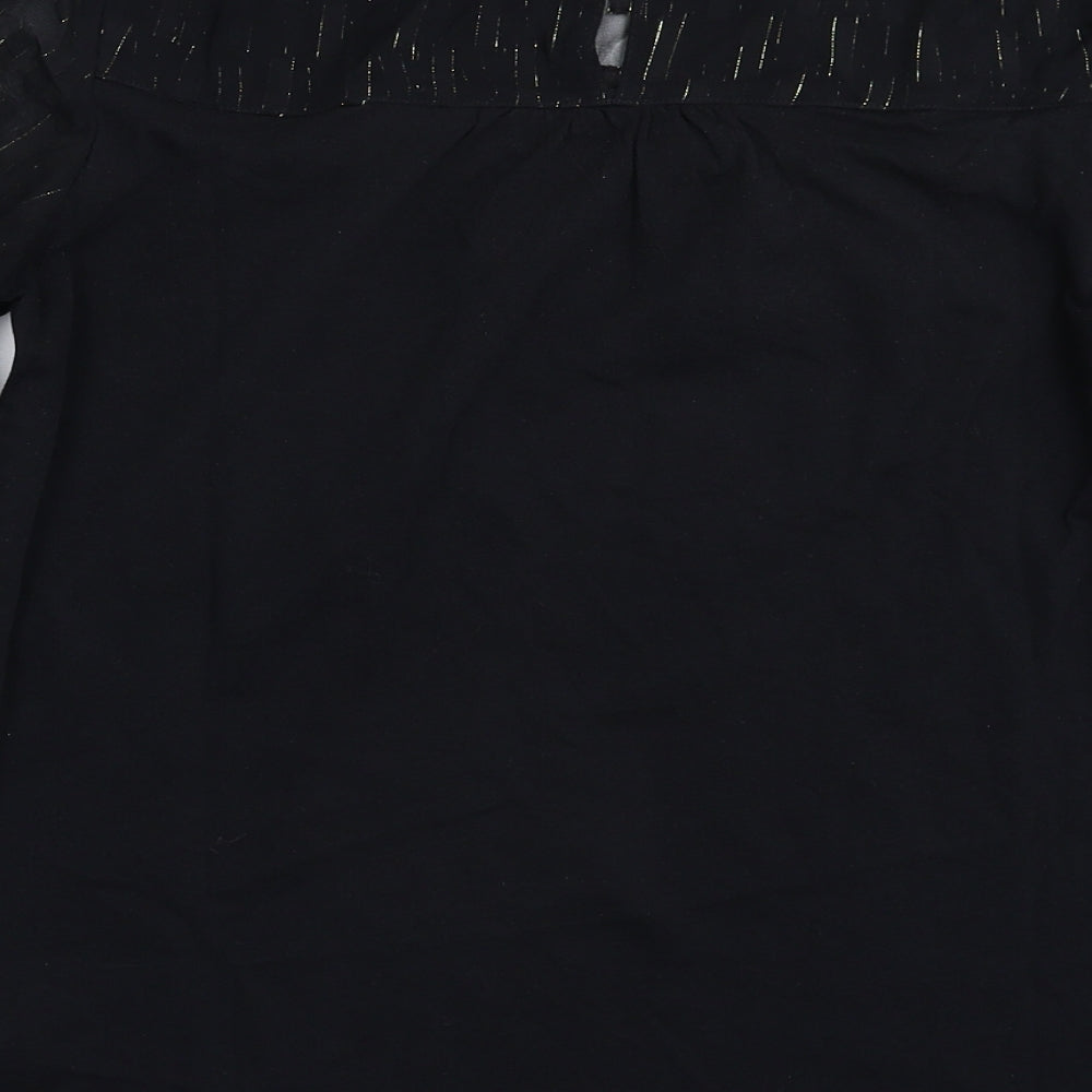 Womens UK Size 6 NEXT Black Pullover Jumper