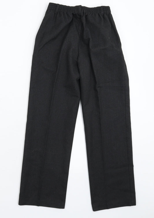 George Boys Black Dress Pants Trousers Size 10 Years - School