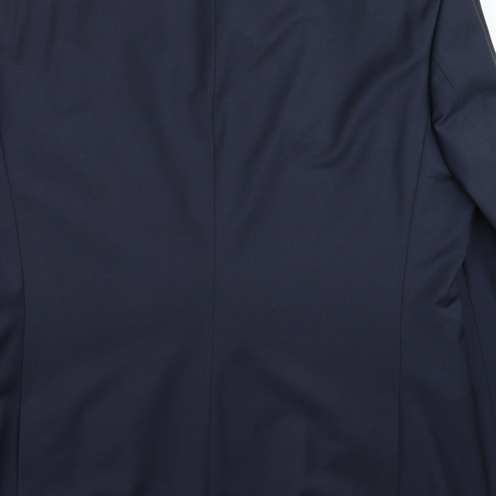 Mens UK Size 44 Limehaus Regular Blue Suit Jacket