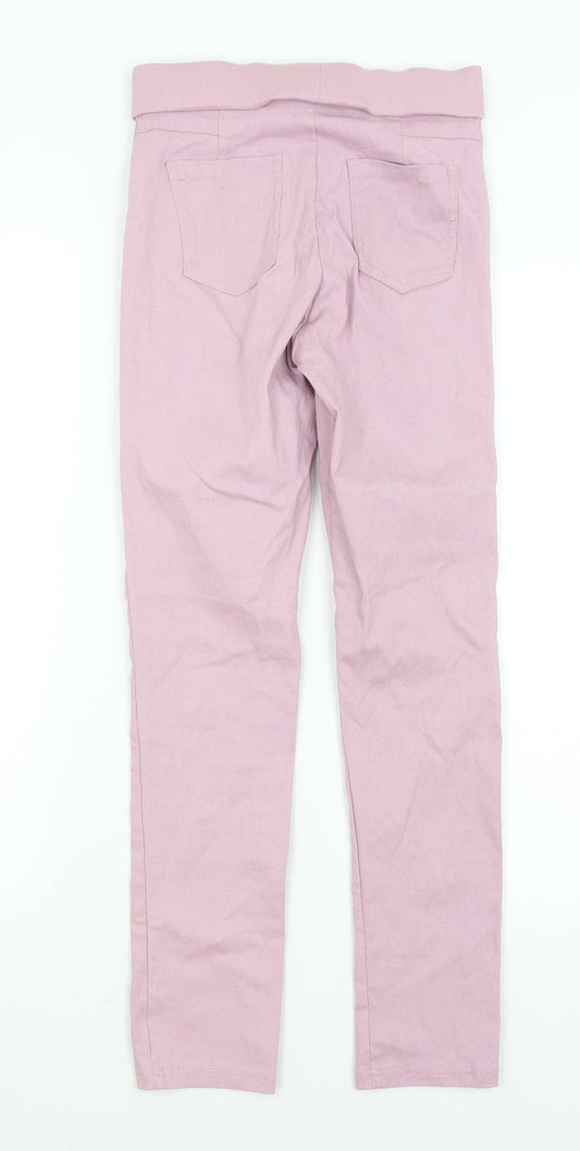 Naning 9 Womens Purple Trousers Size S L25 in