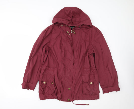 Womens UK Size 16 George Red Jacket