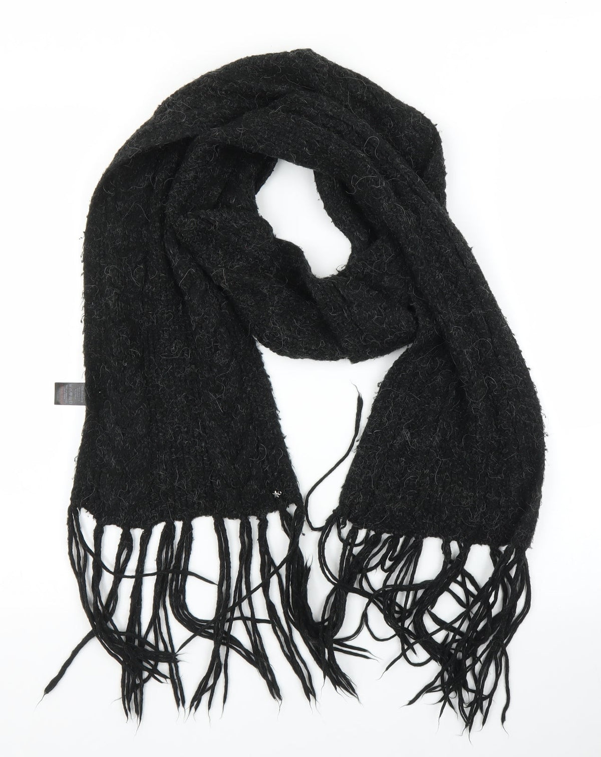 Next Unisex Black Scarf