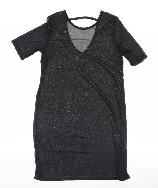 River Island Womens Black Slip Dress Size 10