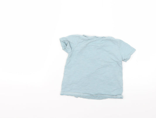 Preworn Boys Blue Basic T-Shirt Size 2 Years