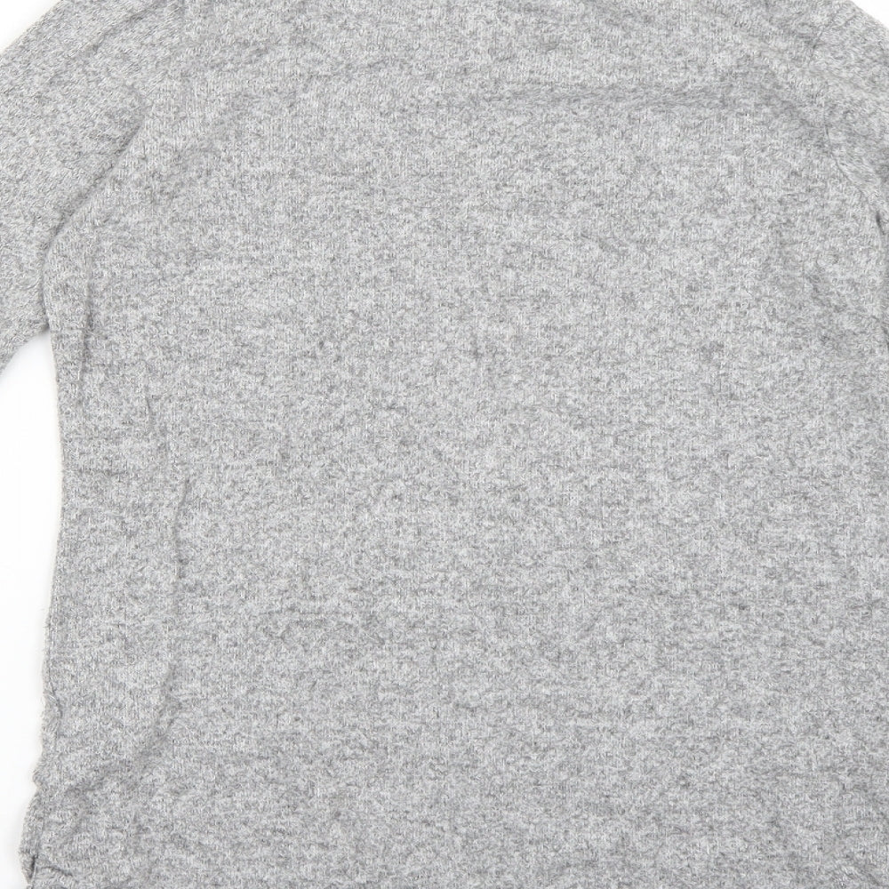Womens UK Size 8 NEXT Grey Pullover Jumper