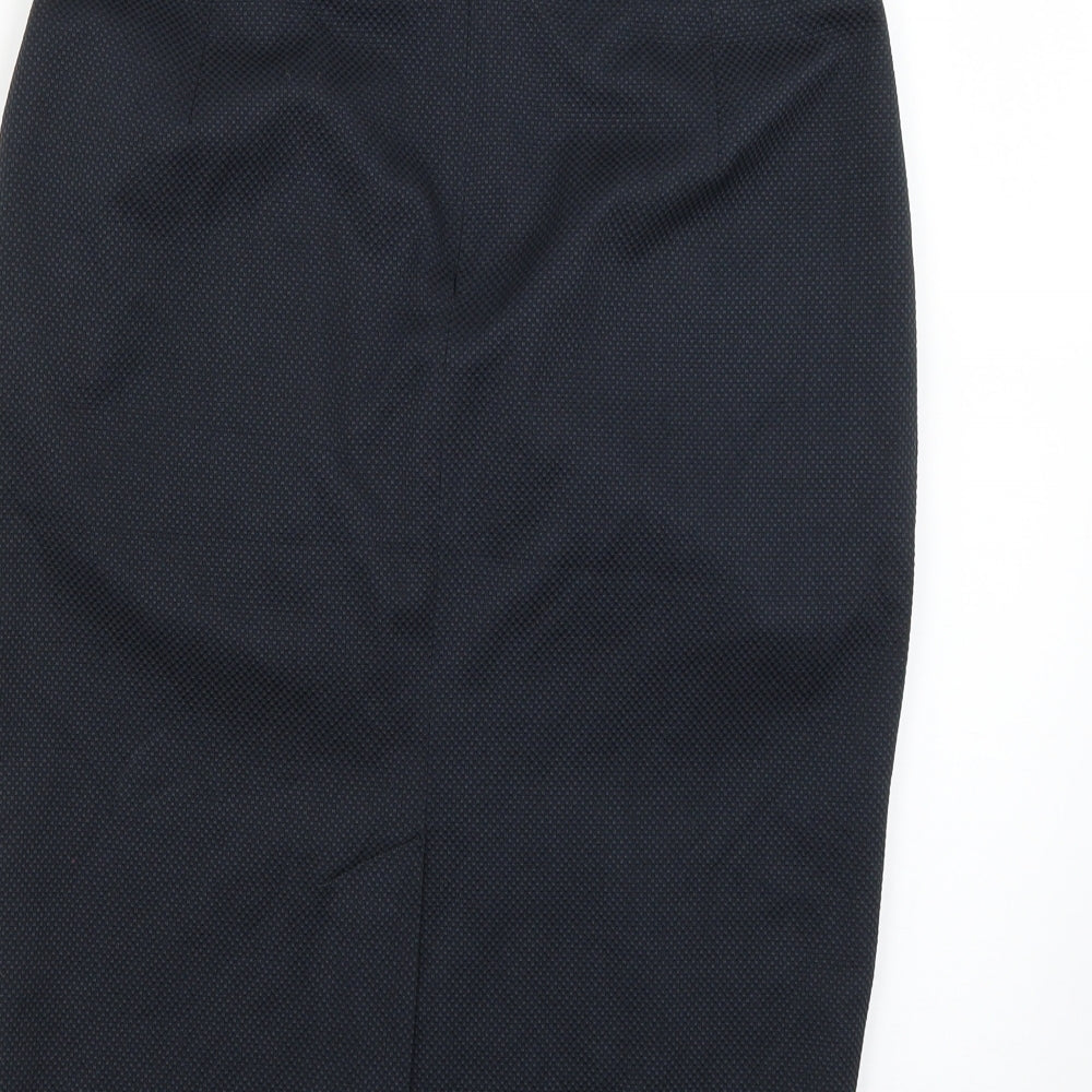 Marks and Spencer Womens Black Straight & Pencil Skirt