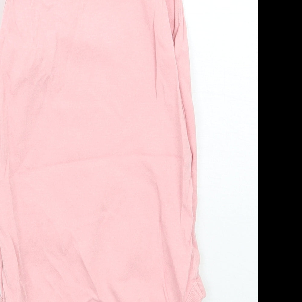 NEXT Girls Pink Babygrow One-Piece Size 12 Months
