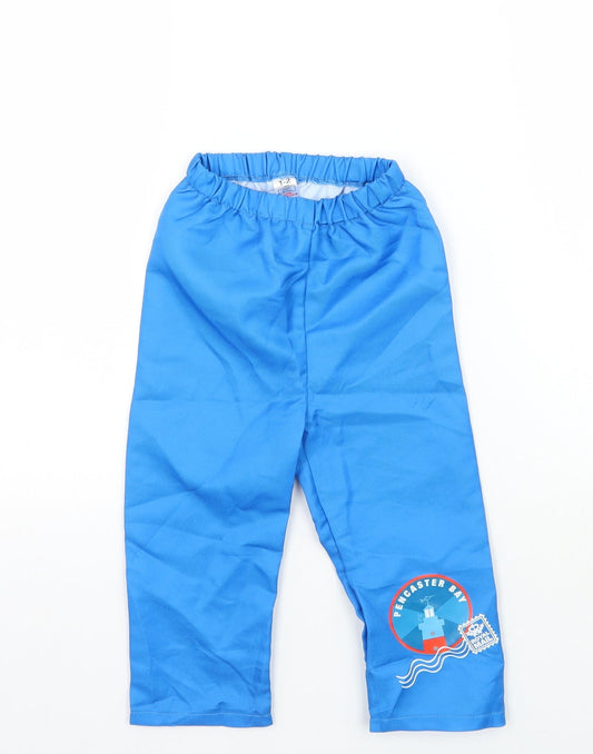 George Boys Blue Capri Trousers Size 2 Years