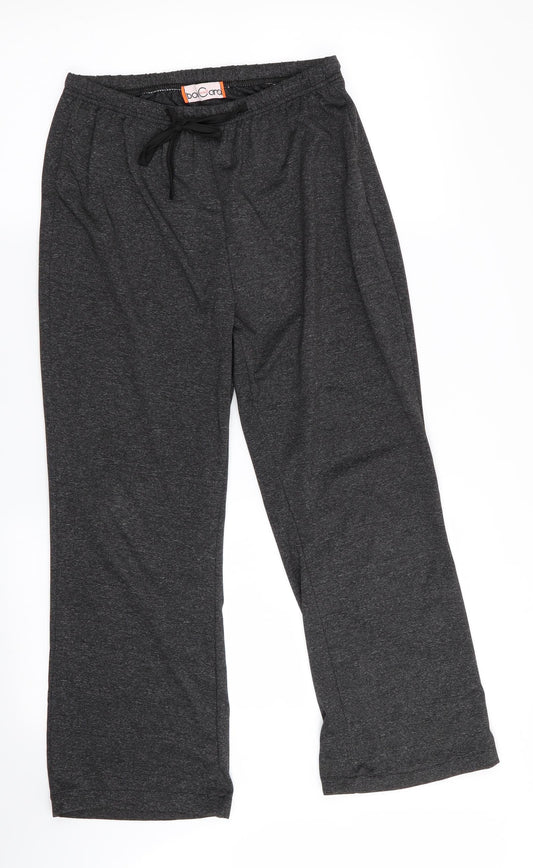 Boni Caro Womens Grey Cropped Trousers L25 in