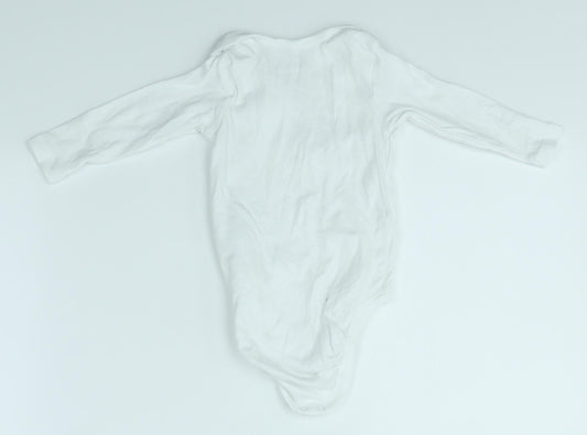 LUPILO Baby White Babygrow One-Piece Size 3-6 Months