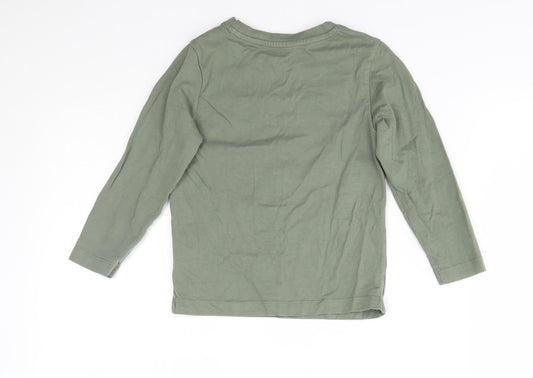 Nutmeg Boys Green Basic T-Shirt Size 2-3 Years - rad like dad