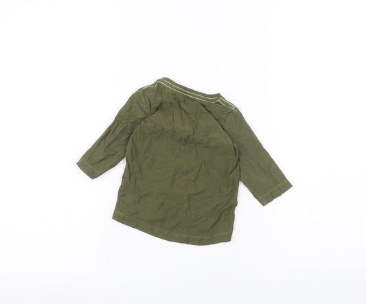 NEXT Baby Green Basic T-Shirt Size 6-9 Months