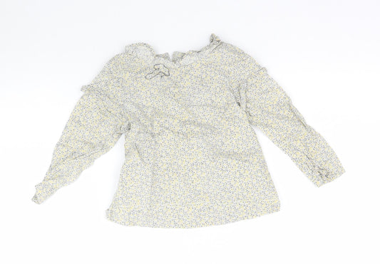NEXT Girls Multicoloured Floral Basic Blouse Size 12-18 Months