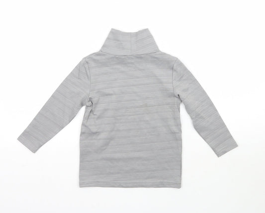 Crane Girls Grey Basic T-Shirt Size 3-4 Years