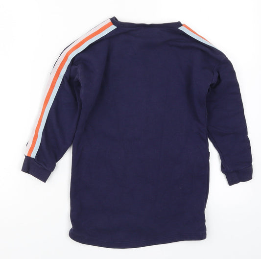 TU Girls Blue Pullover Sweatshirt Size 7 Years - The Future is Me