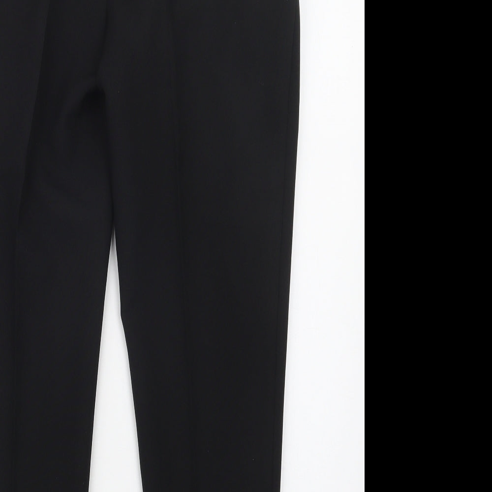 Primark Womens Black Trousers Size 10 L23.5 in