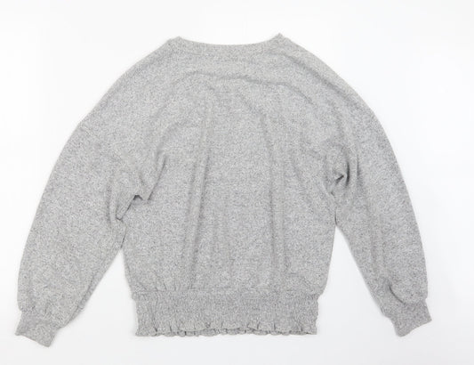 Womens UK Size 8 NEXT Grey Pullover Jumper