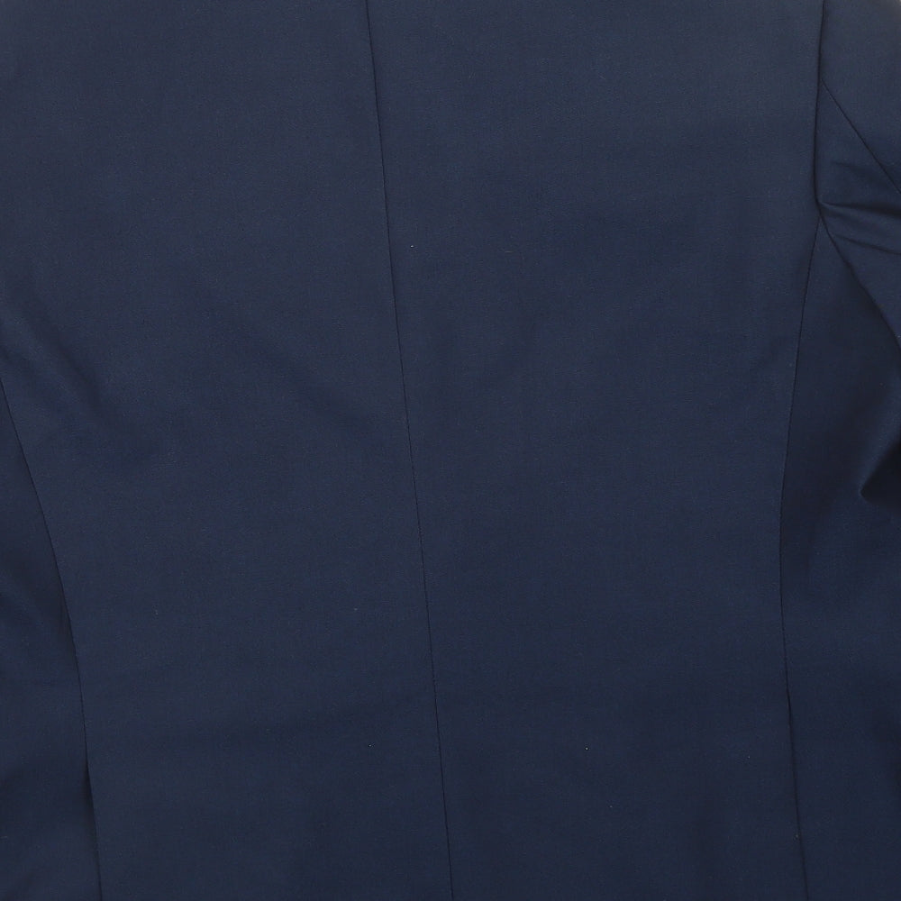 Mens UK Size 40 BHS Regular Blue Suit Jacket