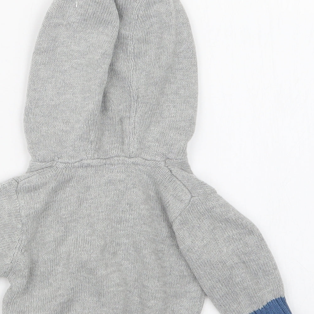 TU Boys Grey Knit Pullover Jumper