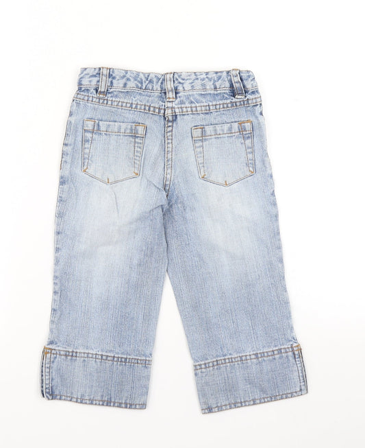 Nect Girls Blue Denim Straight Jeans Size 5 Years