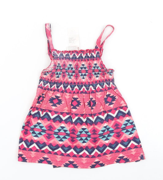 E-vie Angel Girls Pink Argyle/Diamond Basic Tank Size 5 Years