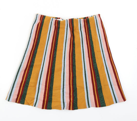 Womens UK Size L Preworn A-Line Skirt