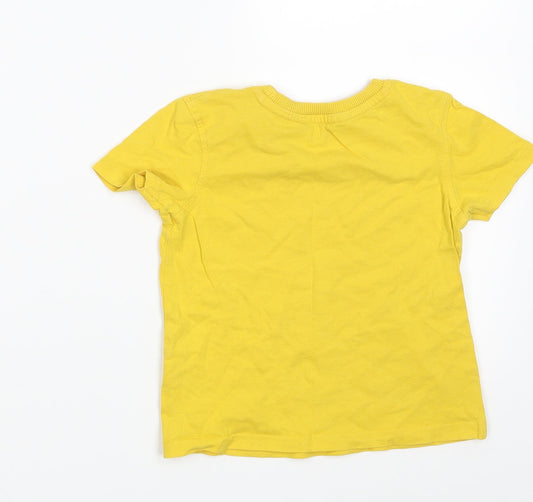 George Boys Yellow Basic T-Shirt Size 24 Months