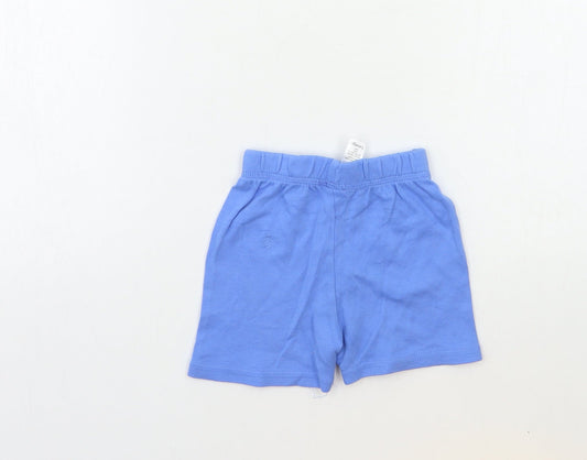 George Baby Blue Cropped Trousers Size 6-9 Months