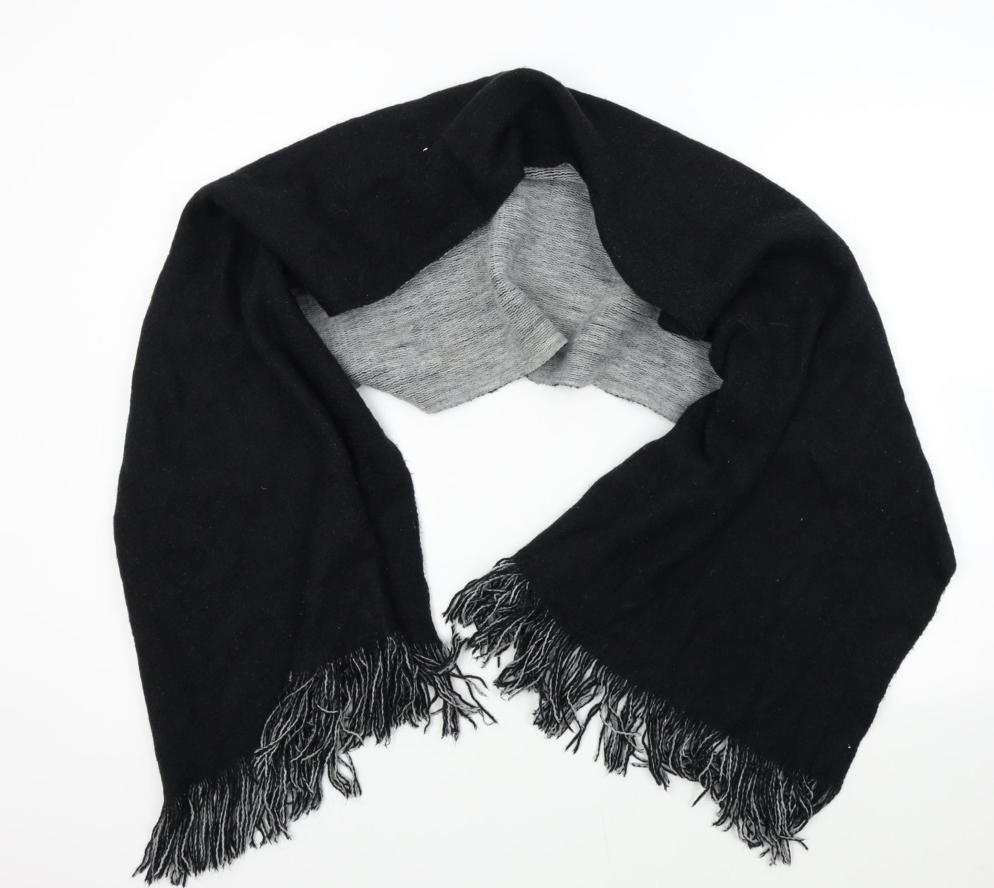 Preworn Womens Black Scarf