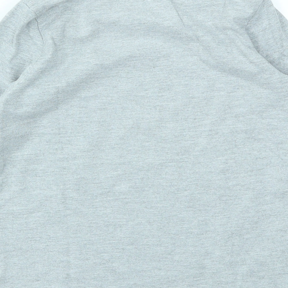 earthchild Girls Grey Basic T-Shirt Size 4-5 Years
