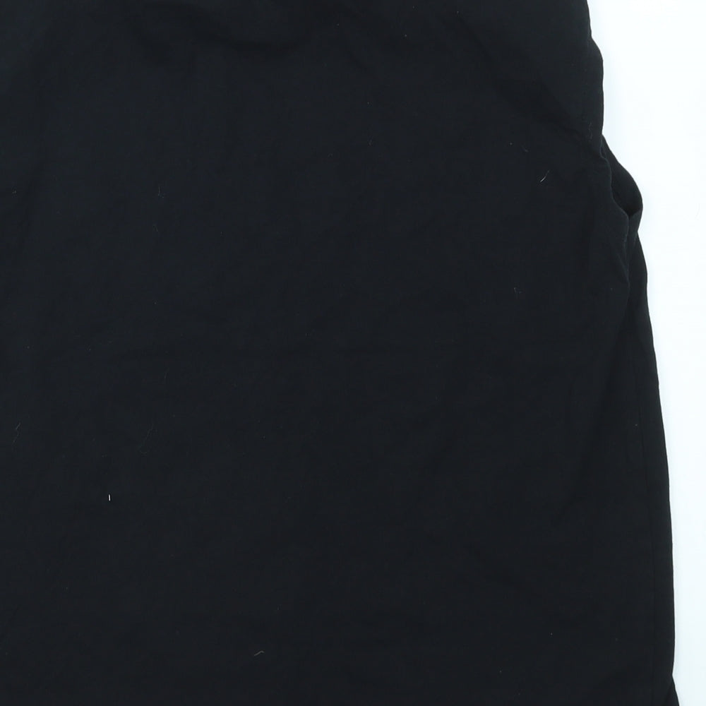 F&F Womens Black Basic T-Shirt Size 12