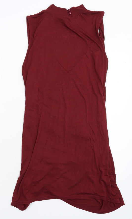 PRETTYLITTLETHING Womens Brown Mini Size 12