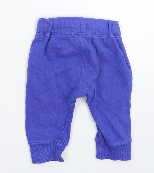 NEXT Baby Black Jogger Trousers Size 12 Months