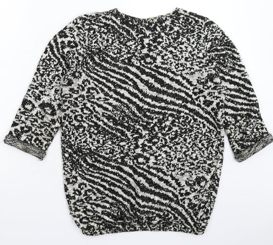 NEXT Womens Grey Knit Pullover Jumper Size 12