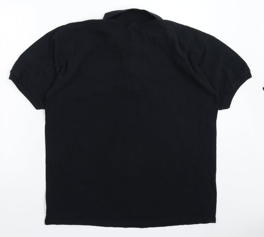 Gildan Mens Blue Polo Size L