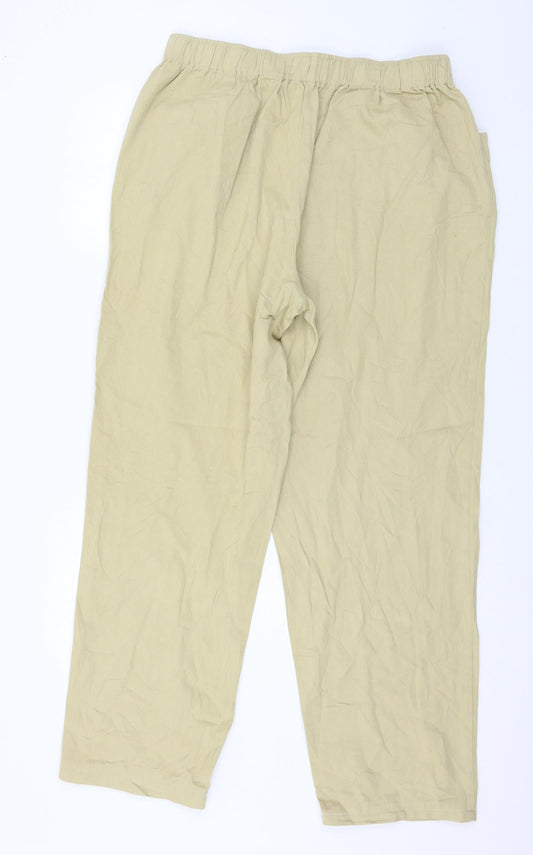 Harmony Womens Beige Trousers Size XL L29 in