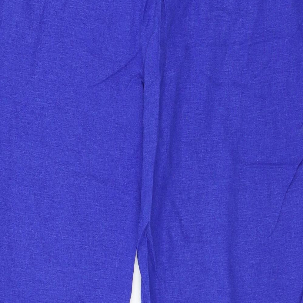 Womens UK Size 38 in Preworn Regular Fit Blue Trousers