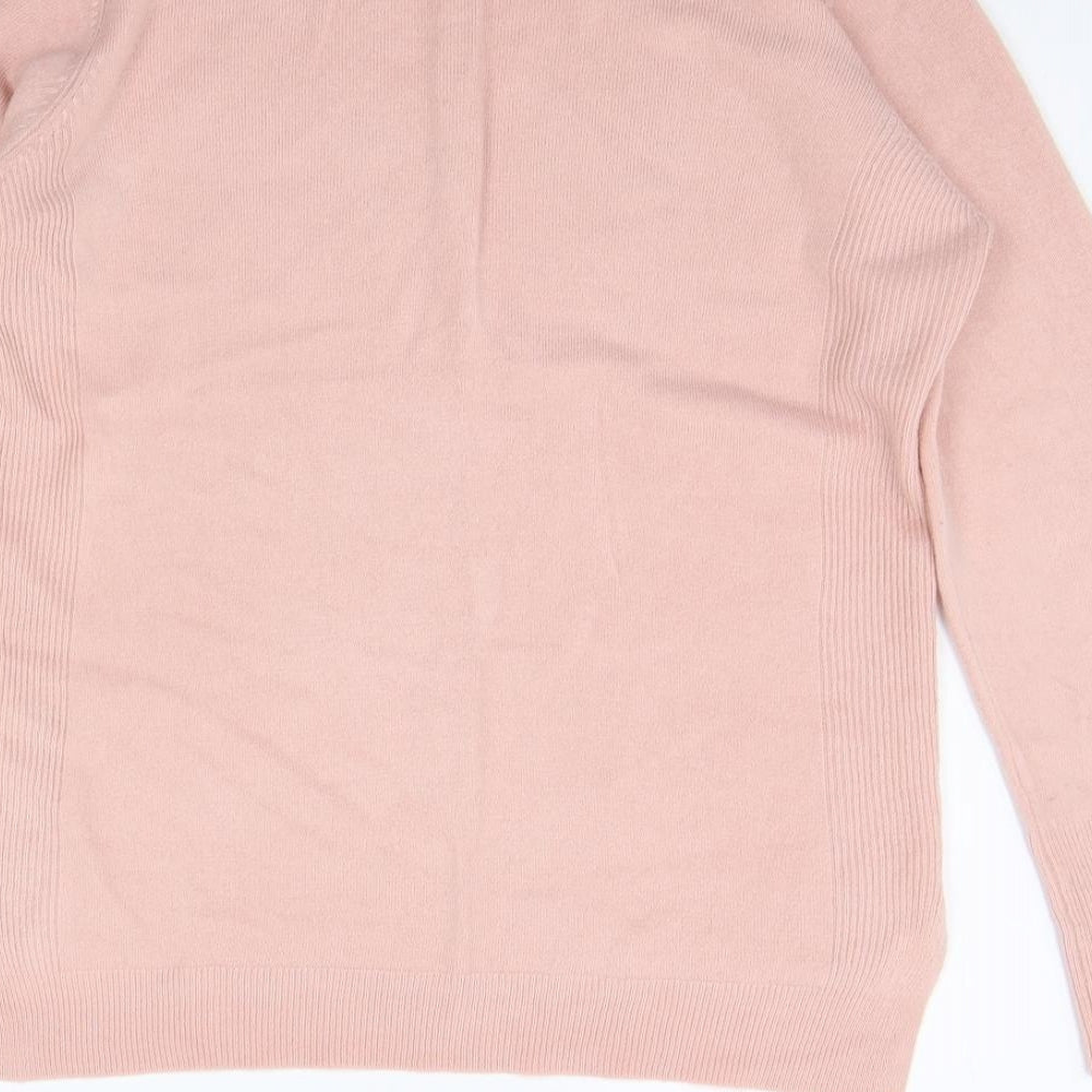 Primark Womens Pink Pullover Jumper Size S