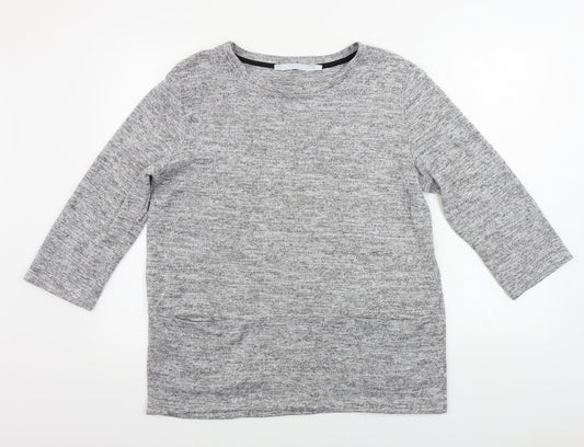 Womens UK Size 14 Pebble bay Grey Pullover Jumper
